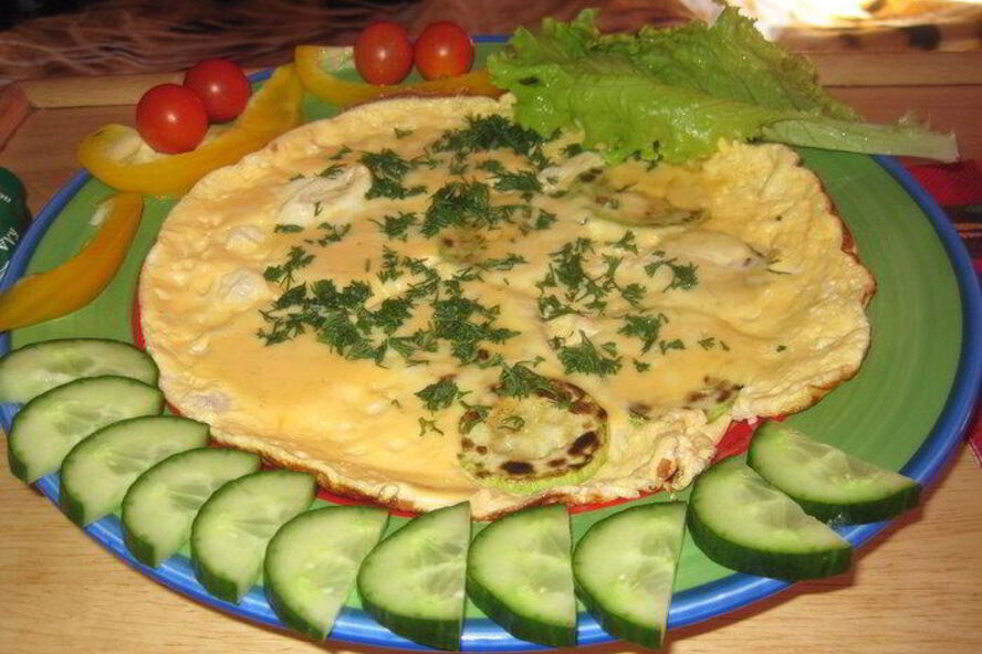 Рецепт яичница для любимой