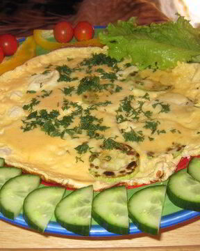 Яичница для любимой