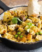 Яичница из тофу