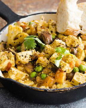 Яичница из тофу