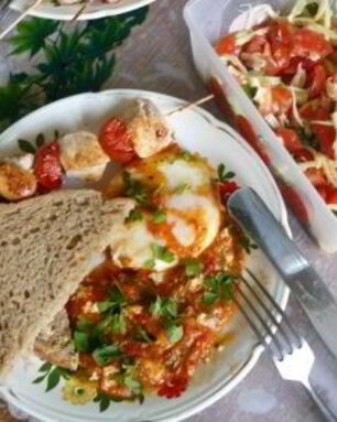 Яичница по-грузински