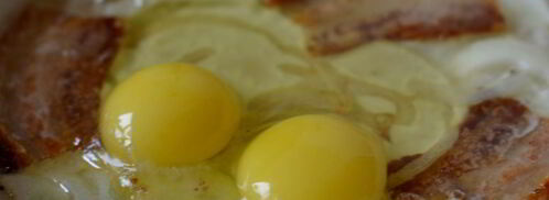 яичница с беконом. Шаг 5