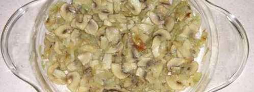 яичница с грибами. Шаг 8