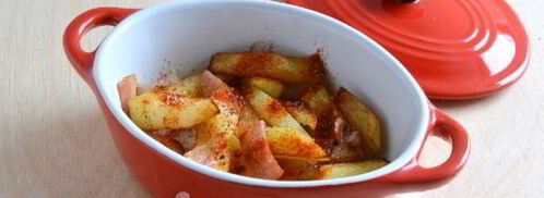 яичница с картофелем и беконом в духовке. Шаг 5