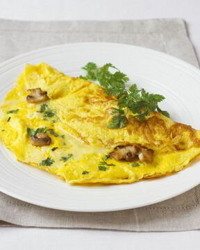 Яичница с молоком