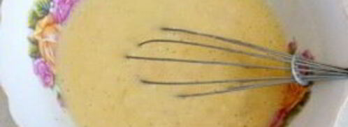 яичница с мукой. Шаг 3