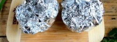 яичница в булочке с ветчиной. Шаг 4