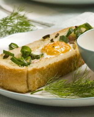 Яичница в чиабатте