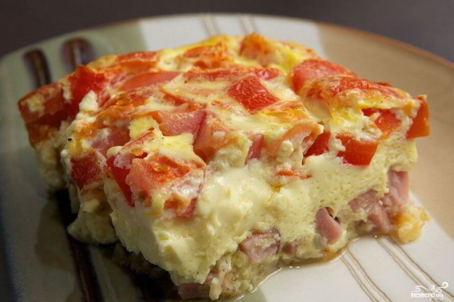 Рецепт яичница в духовке