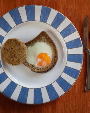 Яичница в иллюминаторе