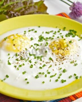 Яичница в микроволновке