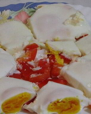 Яичница в пароварке