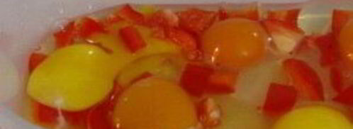 яичница в пароварке. Шаг 2