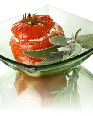 Яичница в помидоре