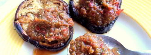 закуска из баклажанов с помидорами. Шаг 10