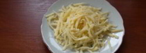 закуска из ветчины и сыра. Шаг 4