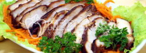 закуска острые куриные ломтики. Шаг 7