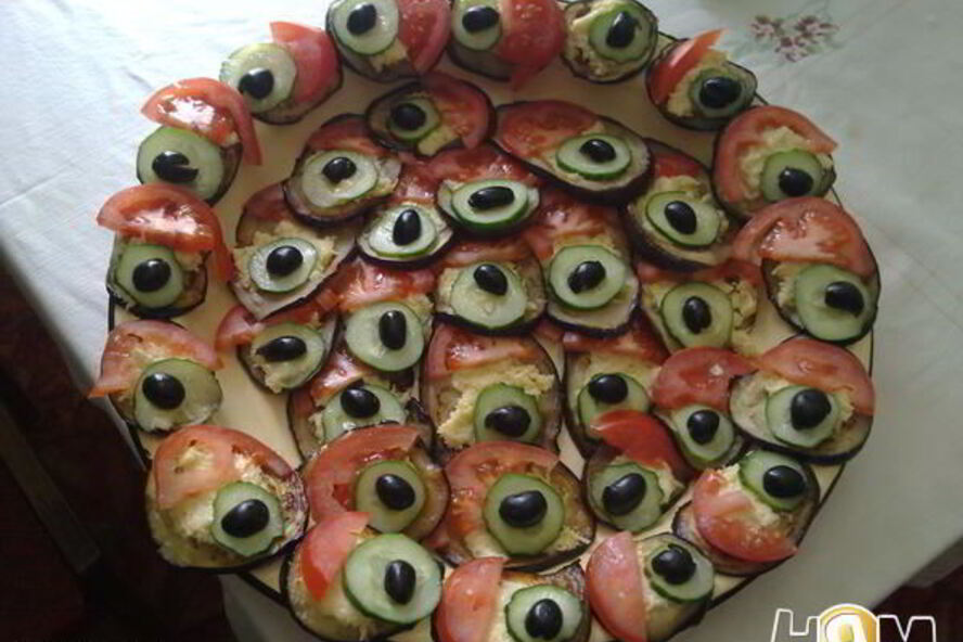 Рецепт закуска павлиний хвост