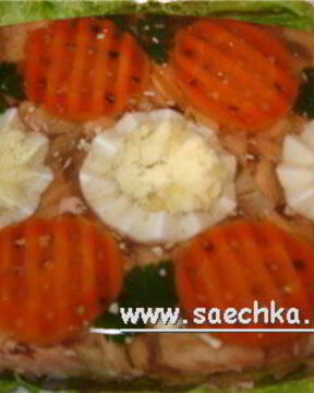 Заливное из семги