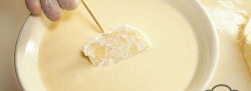 жареный сулугуни с помидорами. Шаг 3