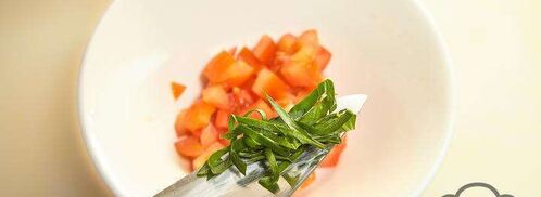 жареный сулугуни с помидорами. Шаг 7