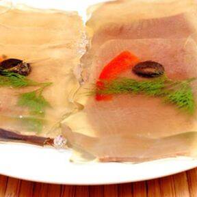 Закуска из языка