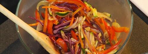 дорада, фаршированная жюльеном из овощей. Шаг 4