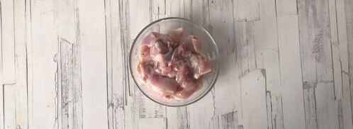 классический жульен с курицей и грибами. Шаг 2