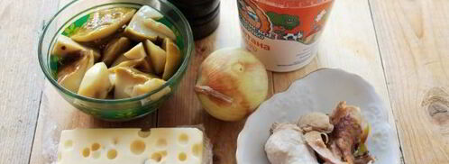 жульен из белых грибов. Шаг 3