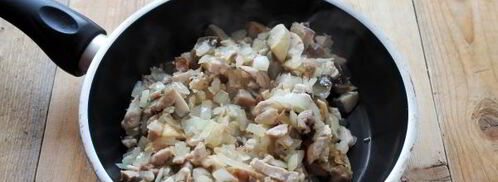 жульен из белых грибов. Шаг 5