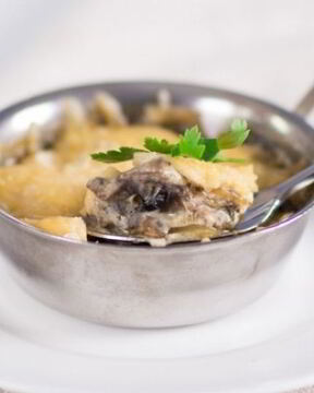 Жульен из шампиньонов