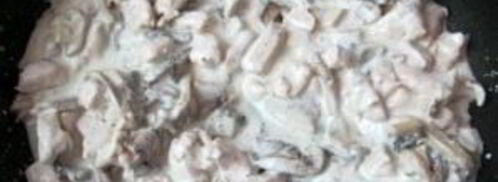 жульен на сковороде. Шаг 4