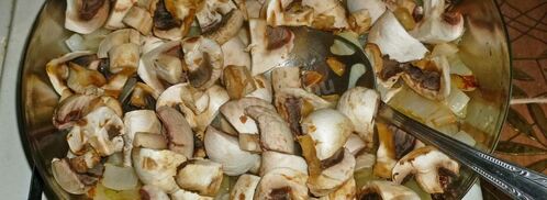 жульен с грибами и сметаной. Шаг 5