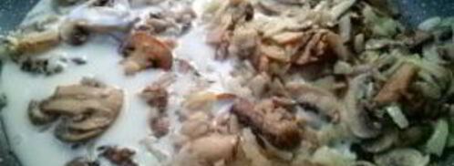 жульен с шампиньонами. Шаг 5