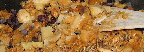 жульен со свининой. Шаг 2