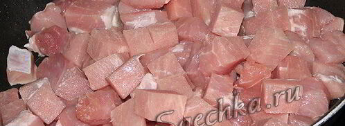 жульен со свининой. Шаг 3