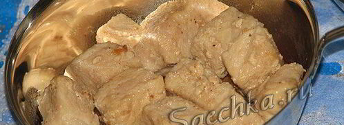 жульен со свининой. Шаг 4