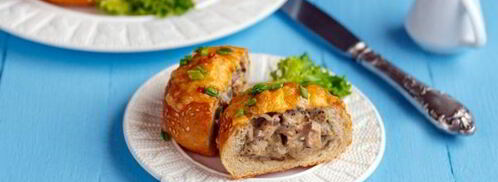 жульен в булочках. Шаг 16