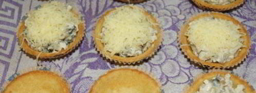 жульен в тарталетках. Шаг 7