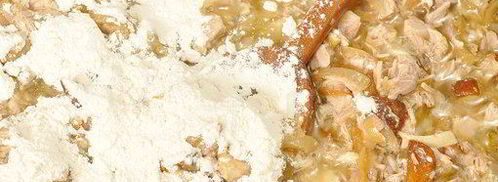 жюльен из курицы с грибами. Шаг 6