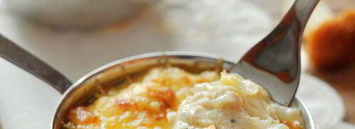 жюльен из курицы с грибами. Шаг 10