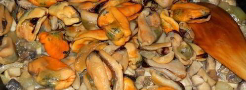 жюльен из мидий. Шаг 4