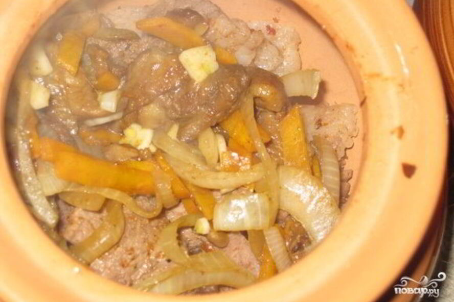 Рецепт жюльен из мяса