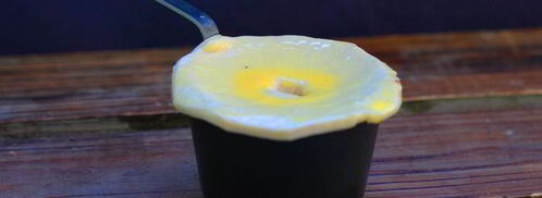 жюльен с крышечками из слоеного теста. Шаг 4