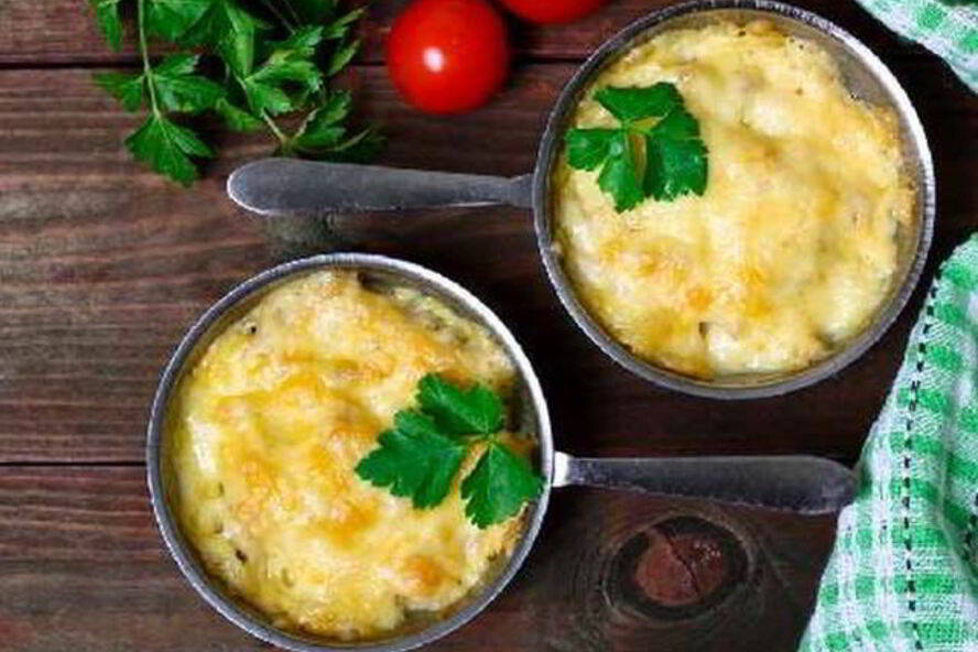 Рецепт жюльен с рыбой по-средиземноморски