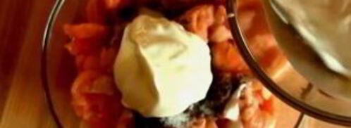 жюльен с рыбой в батоне. Шаг 4