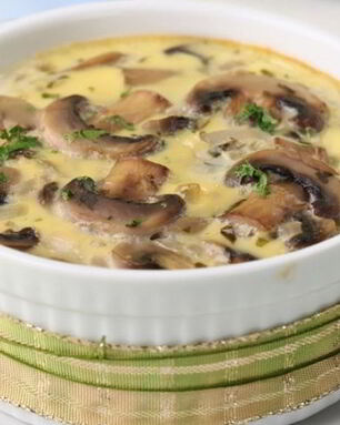 Жюльен с шампиньонами в духовке