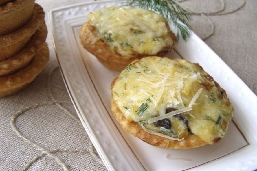 Рецепт жюльен в корзинке